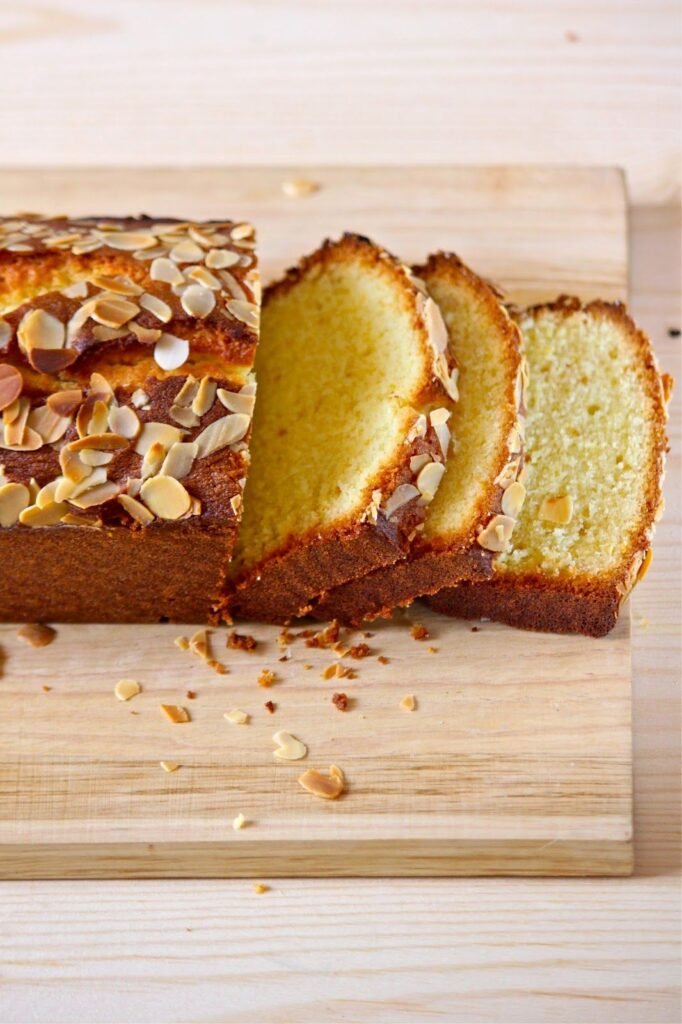 Vanilla Pound Cake with Mixed Fruits & Nuts