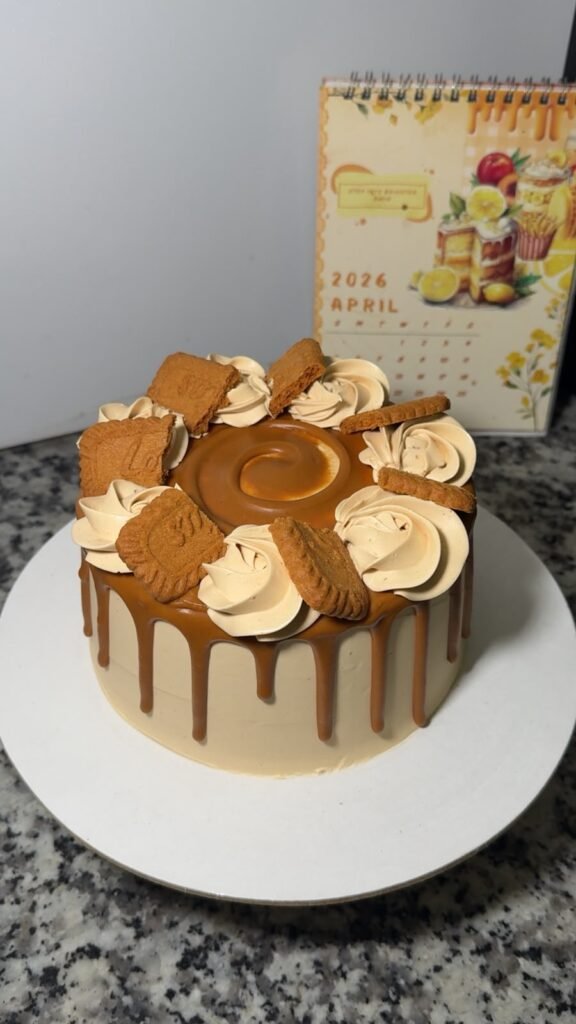 Biscoff Moist Cake