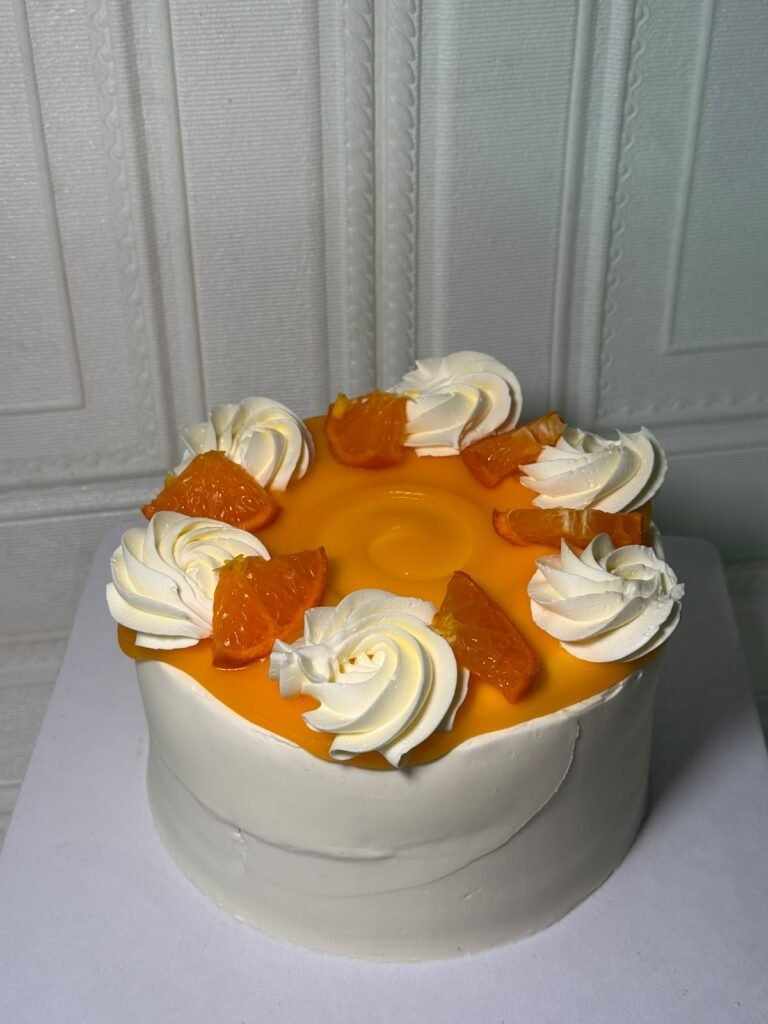 Lemon & Orange Buttercream Cake