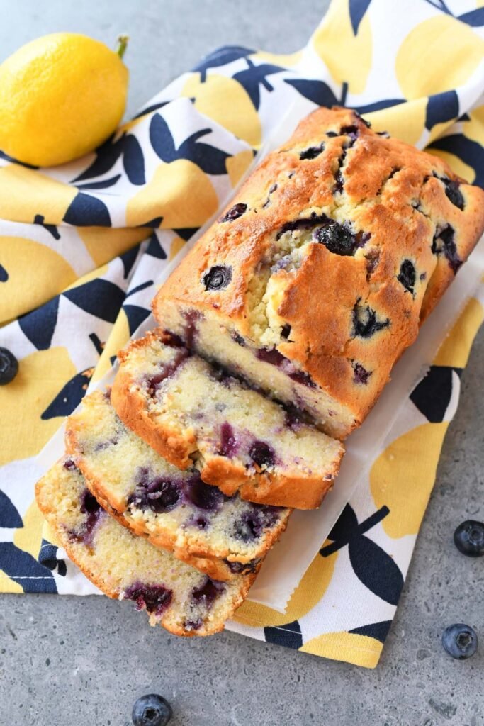 Lemon Blueberry Pound Cake
