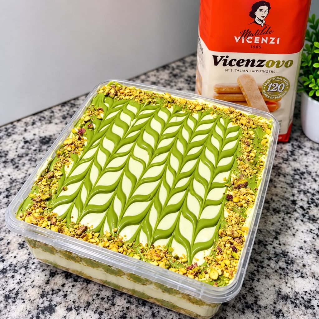 Pistachio Tiramisu